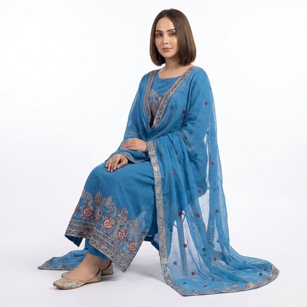 model posing in embroidered dress 202608241641 model posing in embroidered dress 202608241641