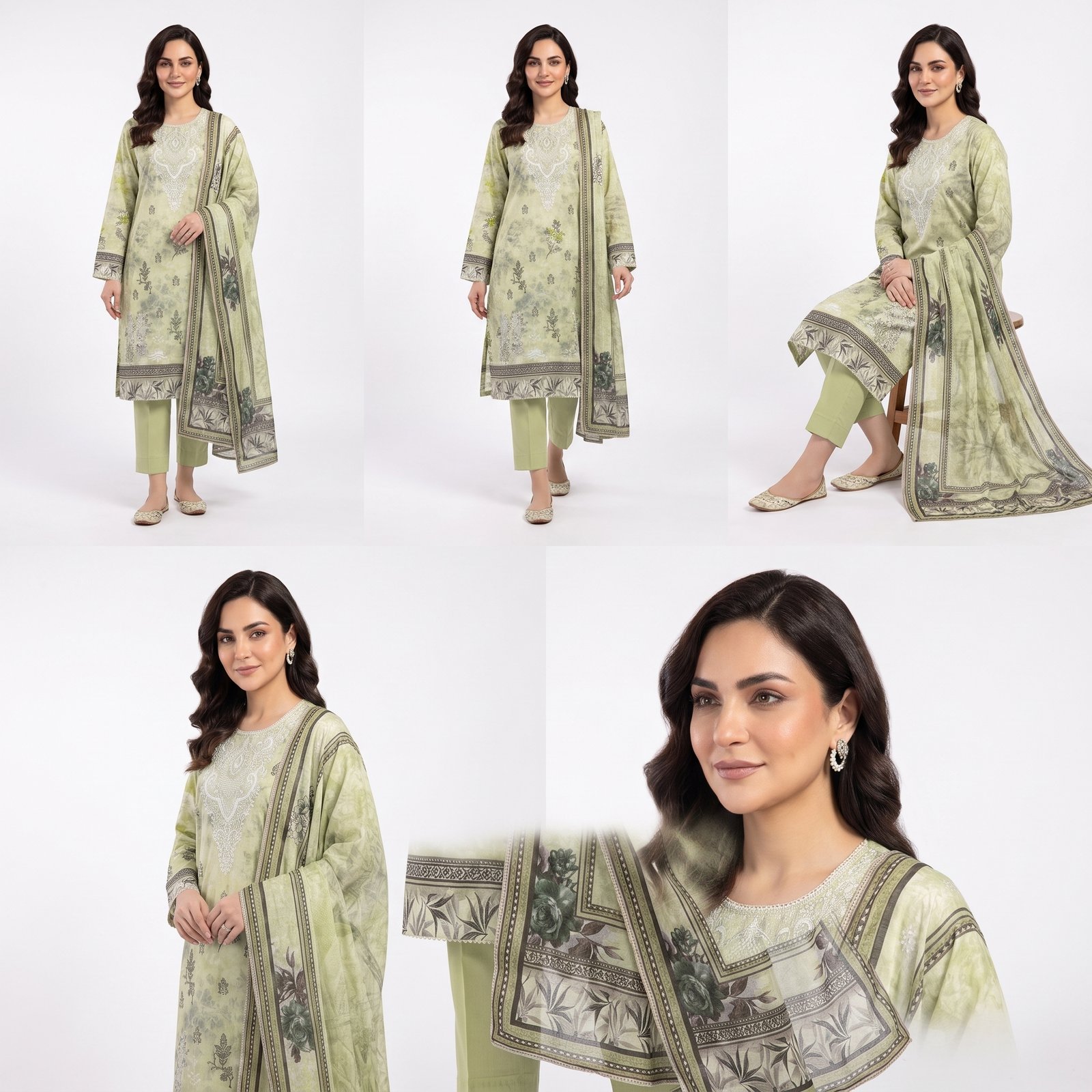 model posing in green outfit 202608221407 model posing in green outfit 202608221407